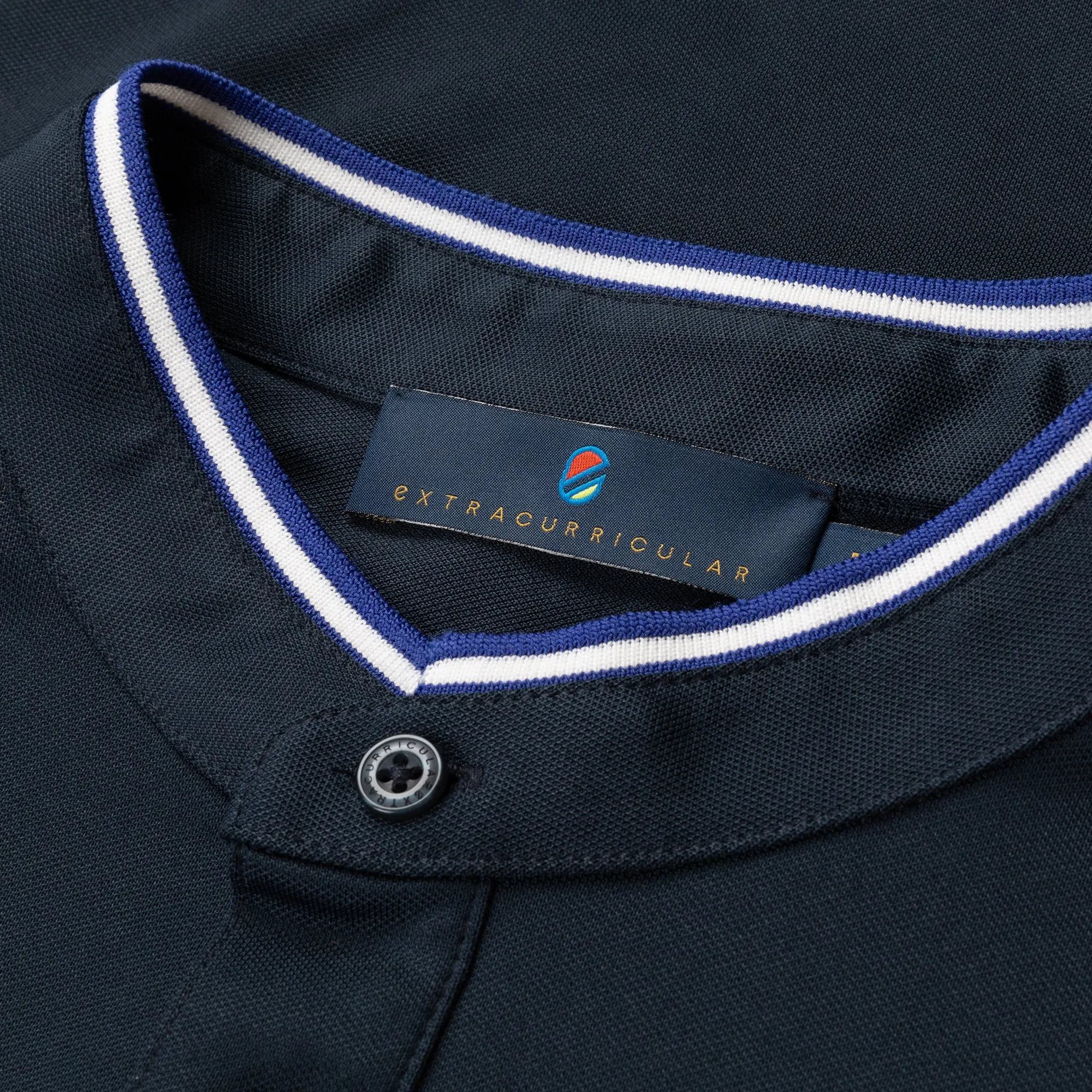 4Aces GC Charles Polo | Navy Blazer