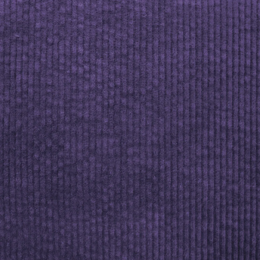7-wale cotton stretch corduroy, Oeko-Tex cert. - grape