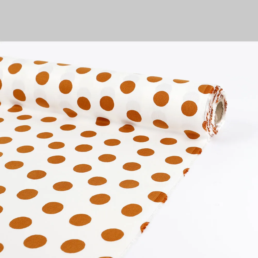 Big Spot Stretch Cotton - Ochre