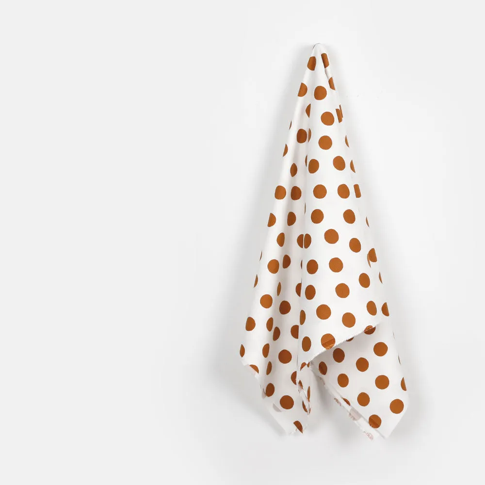 Big Spot Stretch Cotton - Ochre