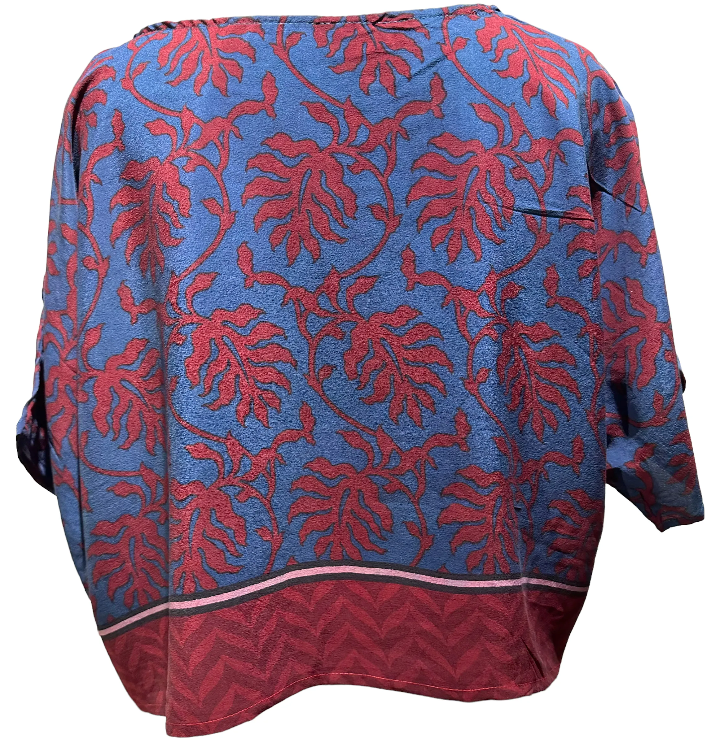 Delle Miller Avatar Pure Silk Boxy Top