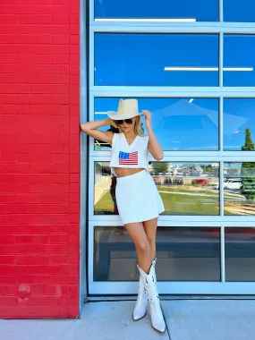 FLAG SWEATER SET