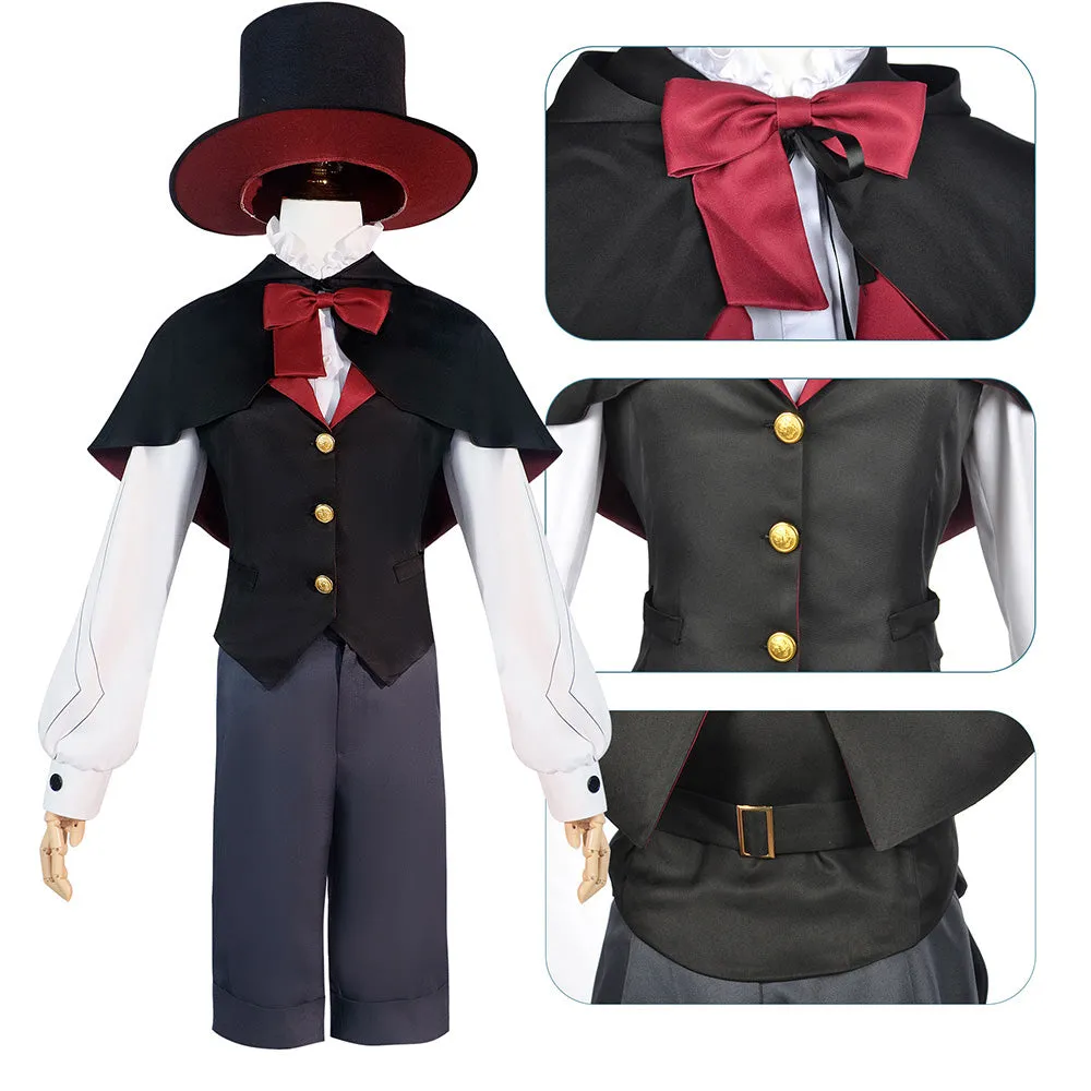 Genshin Impact Kid Lyney Lynette Cosplay Costume