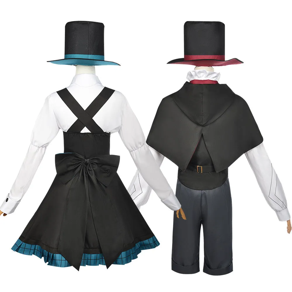 Genshin Impact Kid Lyney Lynette Cosplay Costume