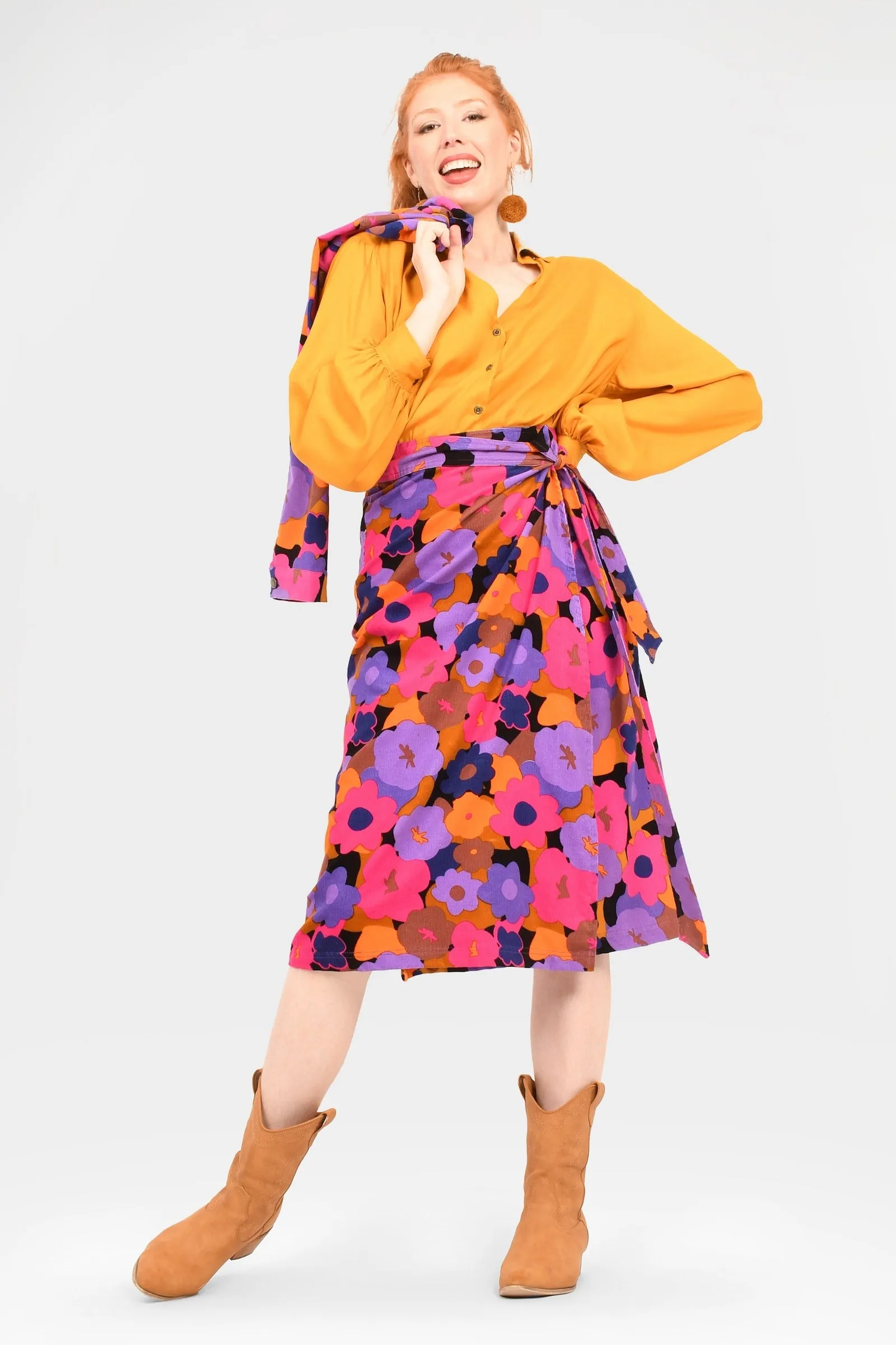 Gina Wrap Skirt