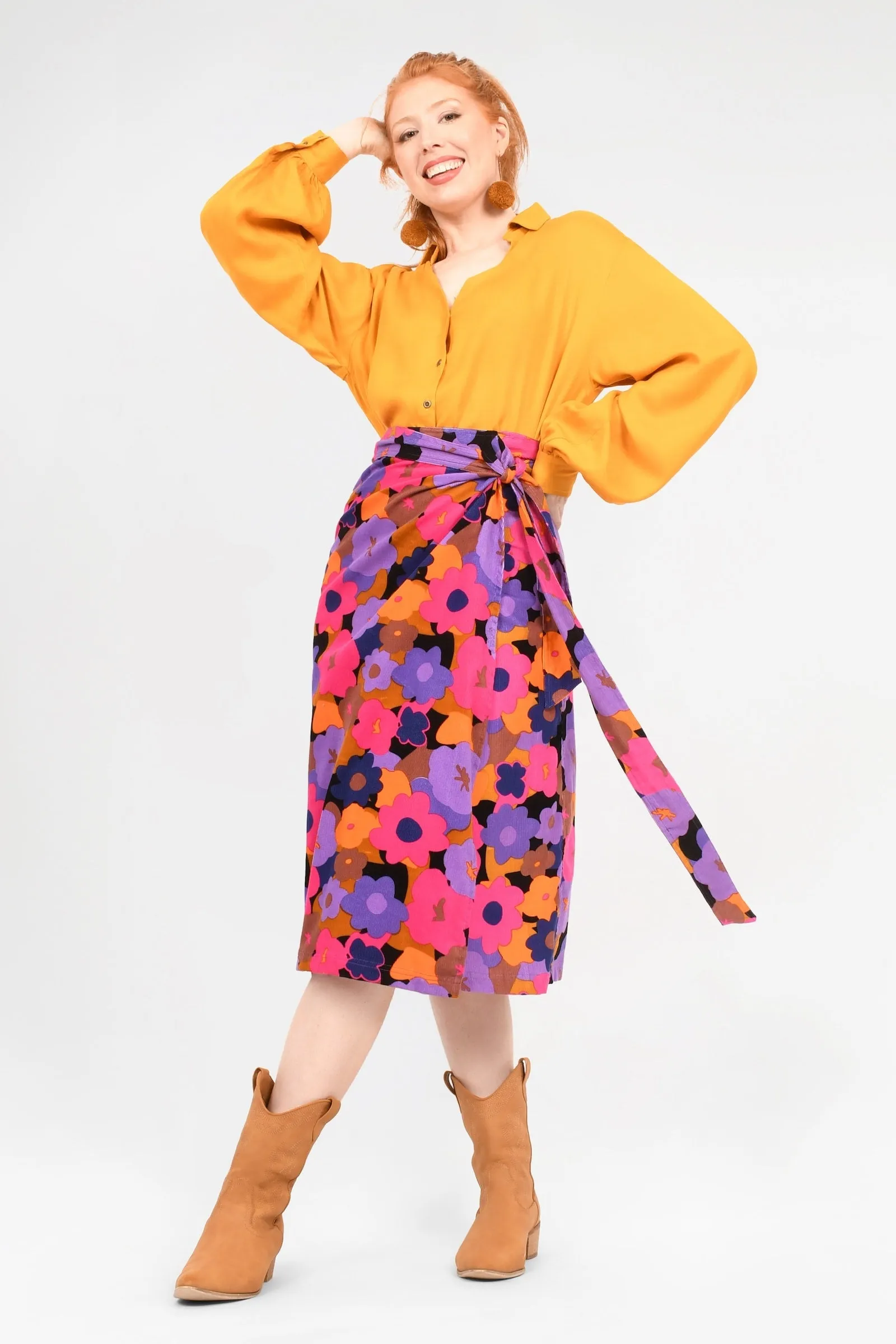 Gina Wrap Skirt