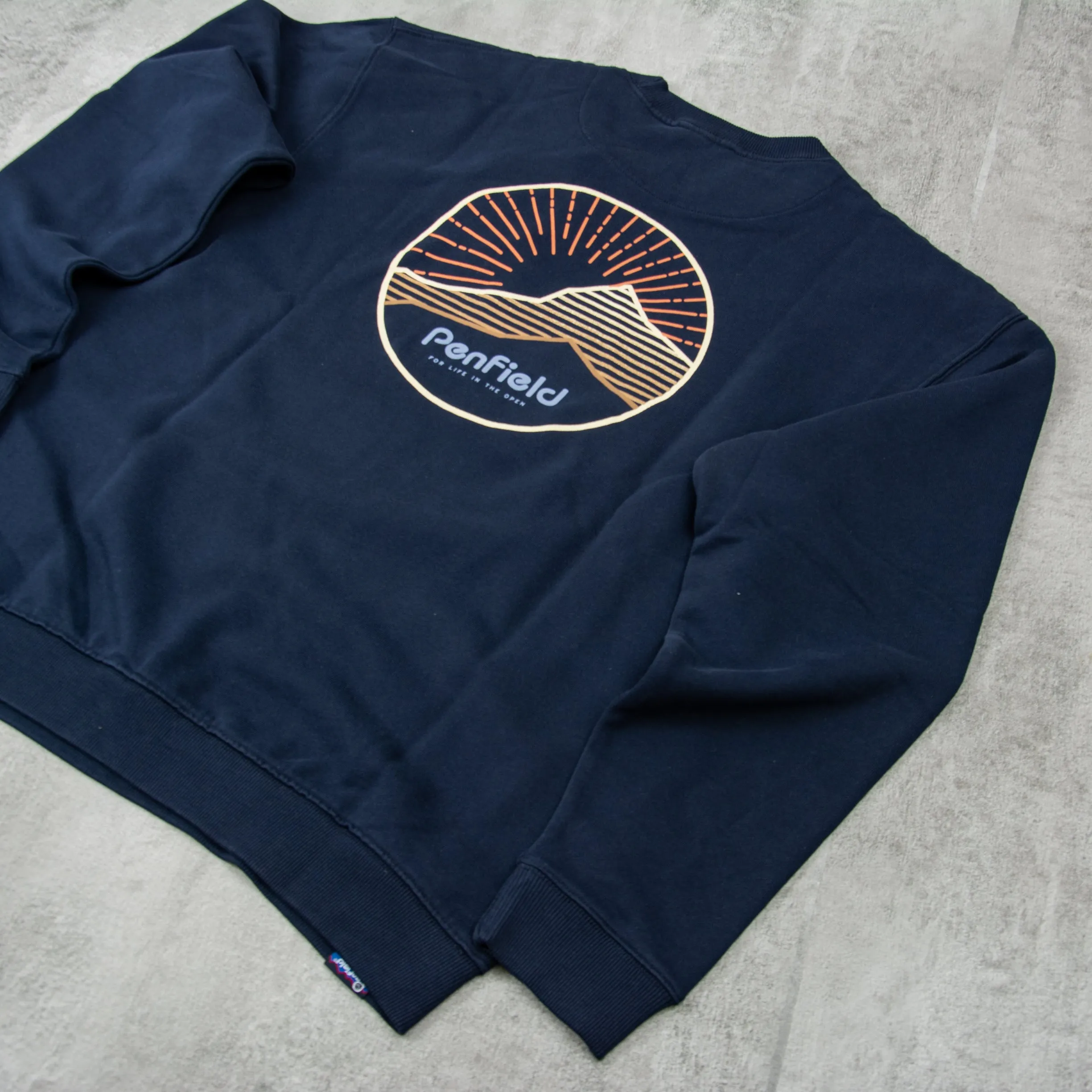 Penfield Circle Mountain LB Sweat - Navy Blazer