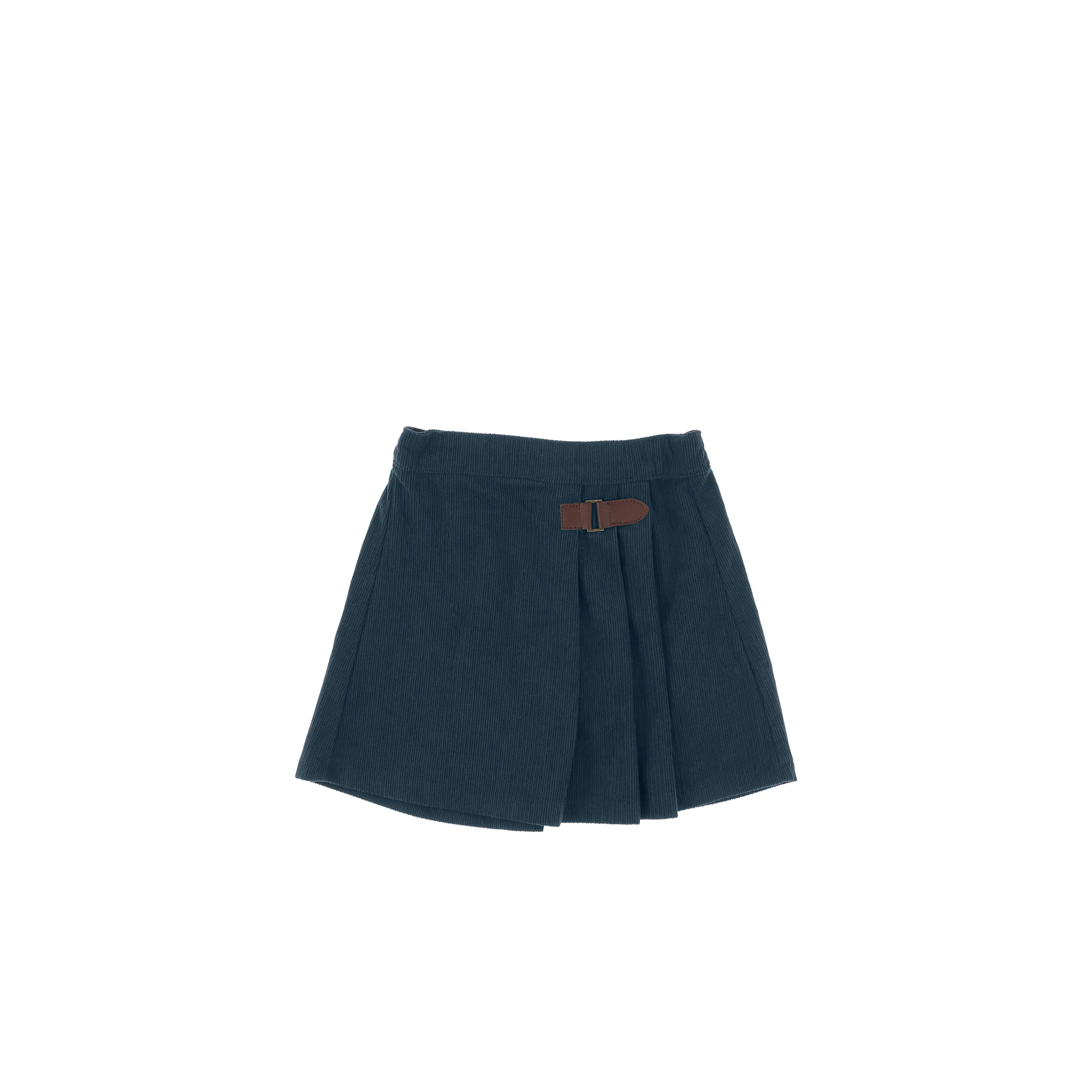 PLEATED CORDUROY SKIRT