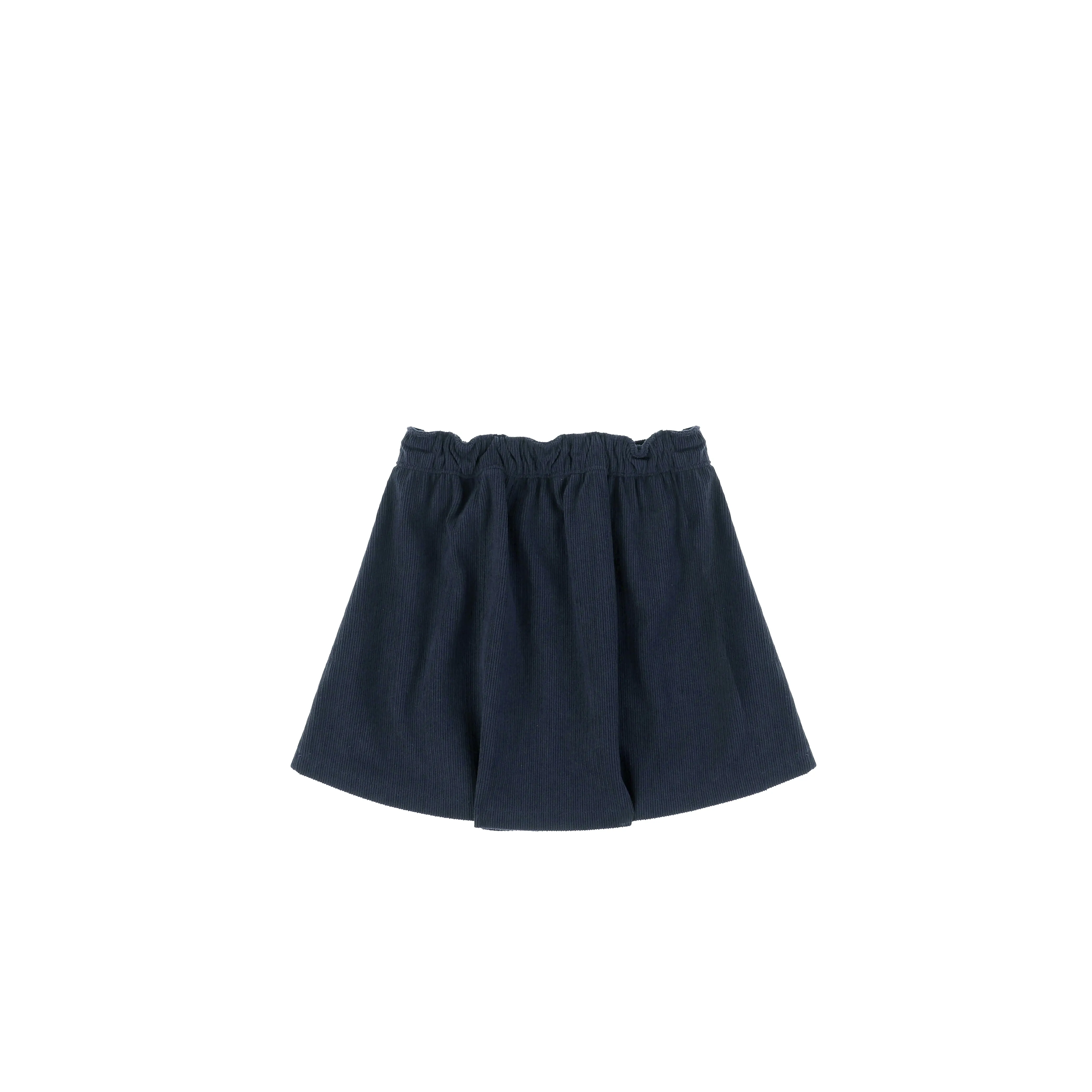 PLEATED CORDUROY SKIRT