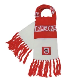 St George Illawarra Dragons NRL Rugby League Bar Scarf