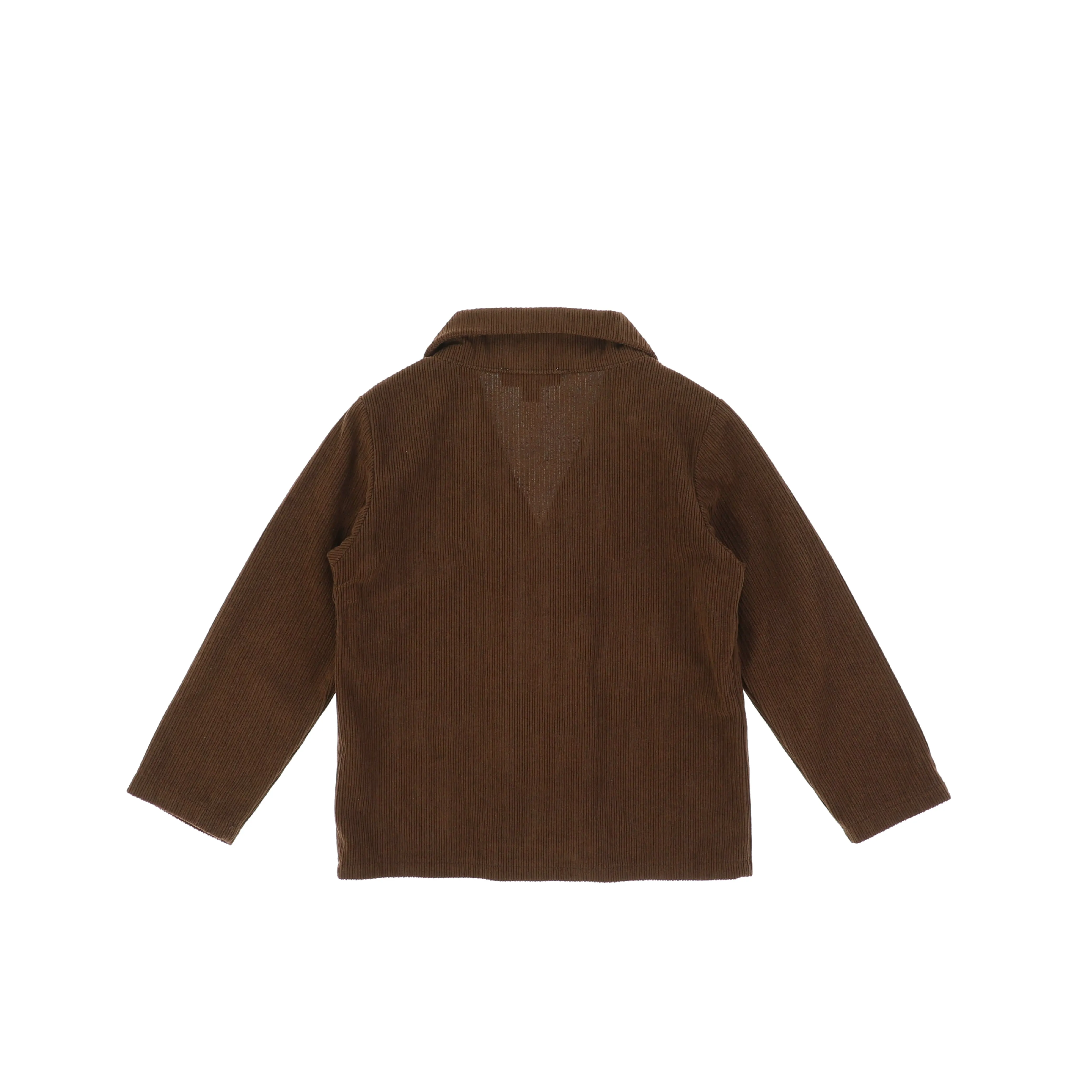 TEXTURED VELOUR BLAZER