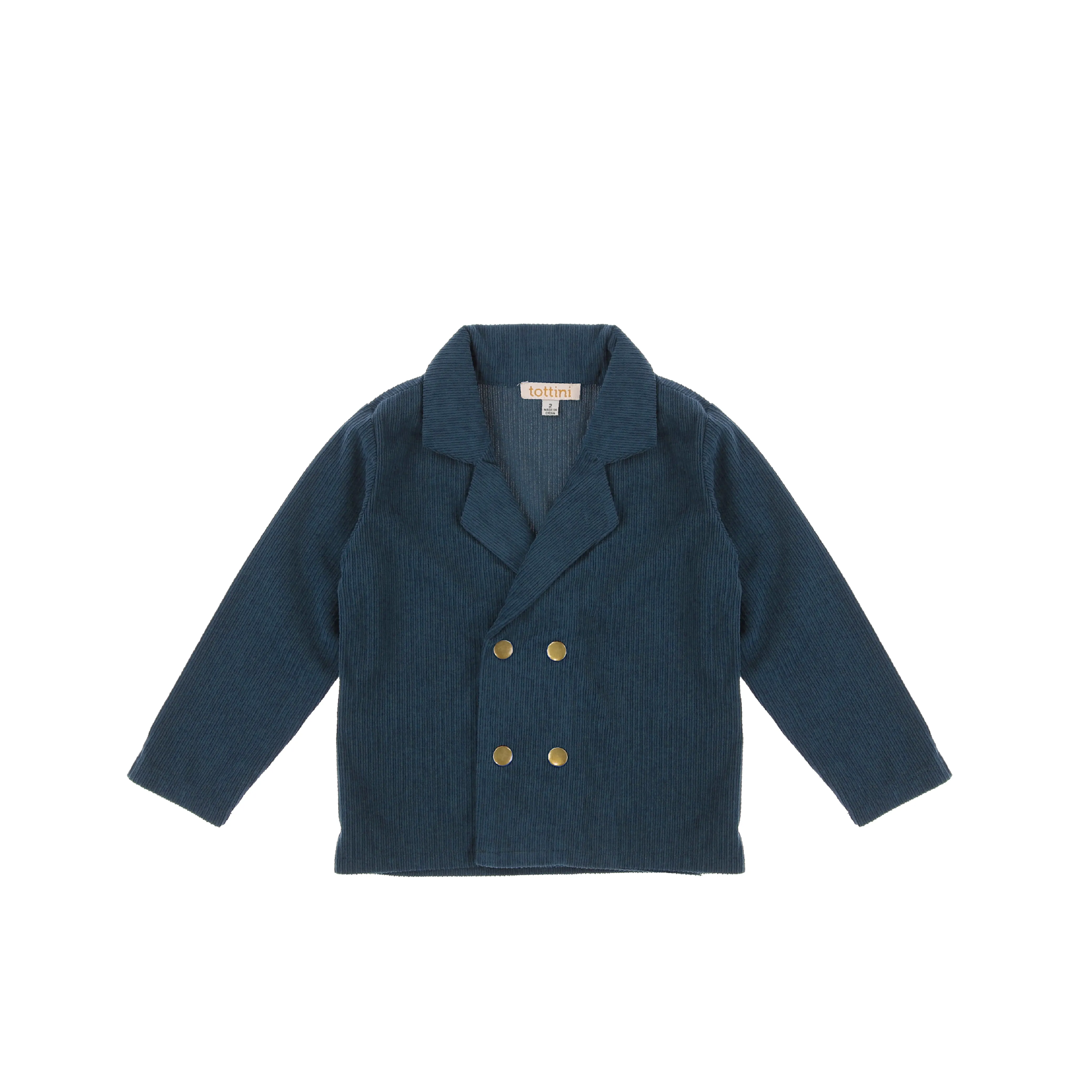 TEXTURED VELOUR BLAZER