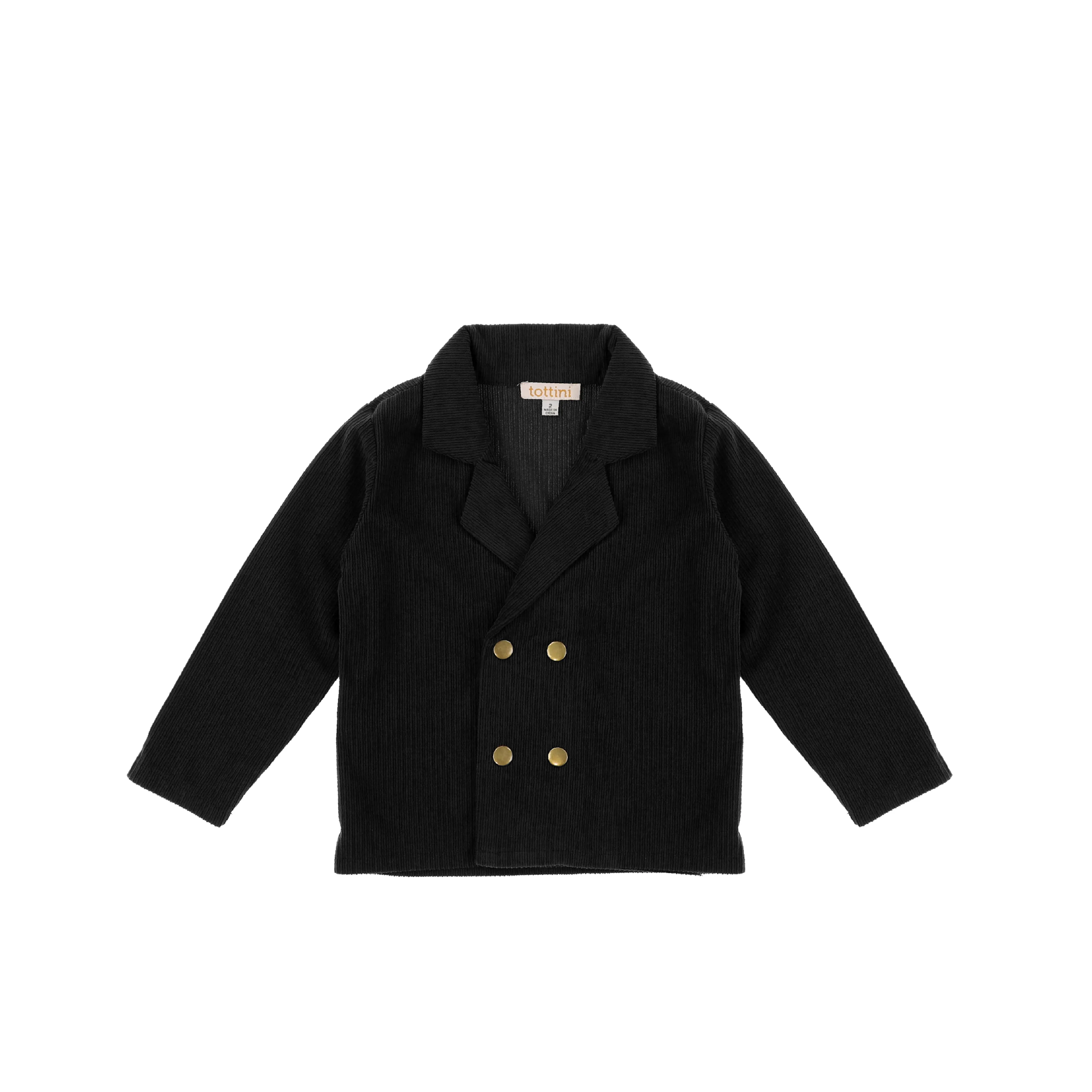 TEXTURED VELOUR BLAZER