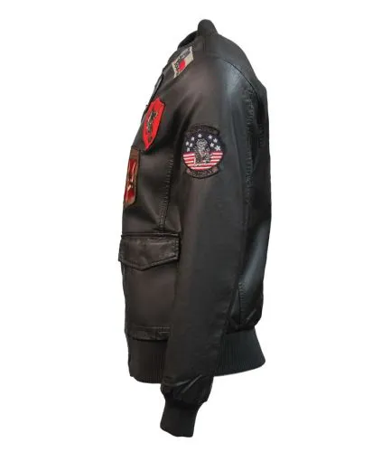 Top Gun giubbotto bomber in Vegan 52013 52390 169 testa di moro