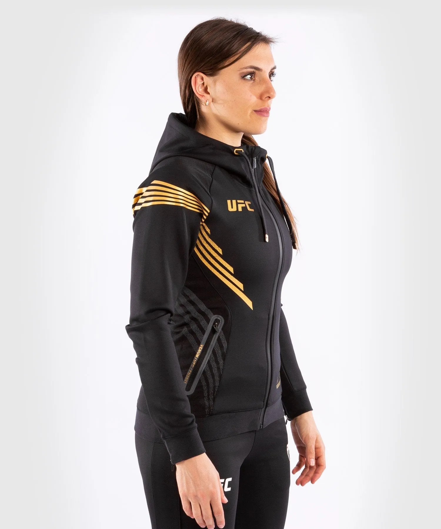 UFC Venum Fighters Authentic Fight Night Women's Walkout Hoodie - Champion