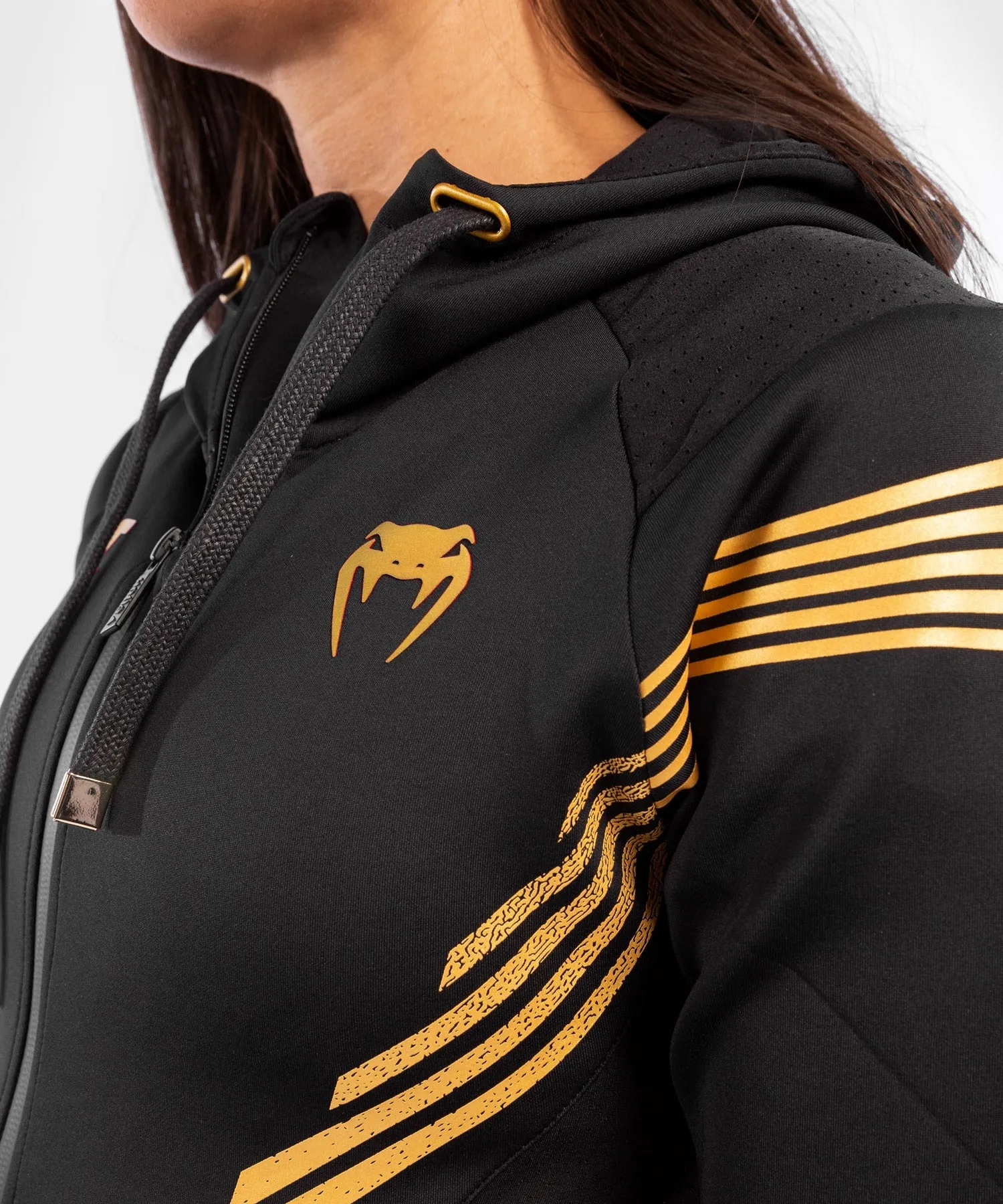 UFC Venum Fighters Authentic Fight Night Women's Walkout Hoodie - Champion