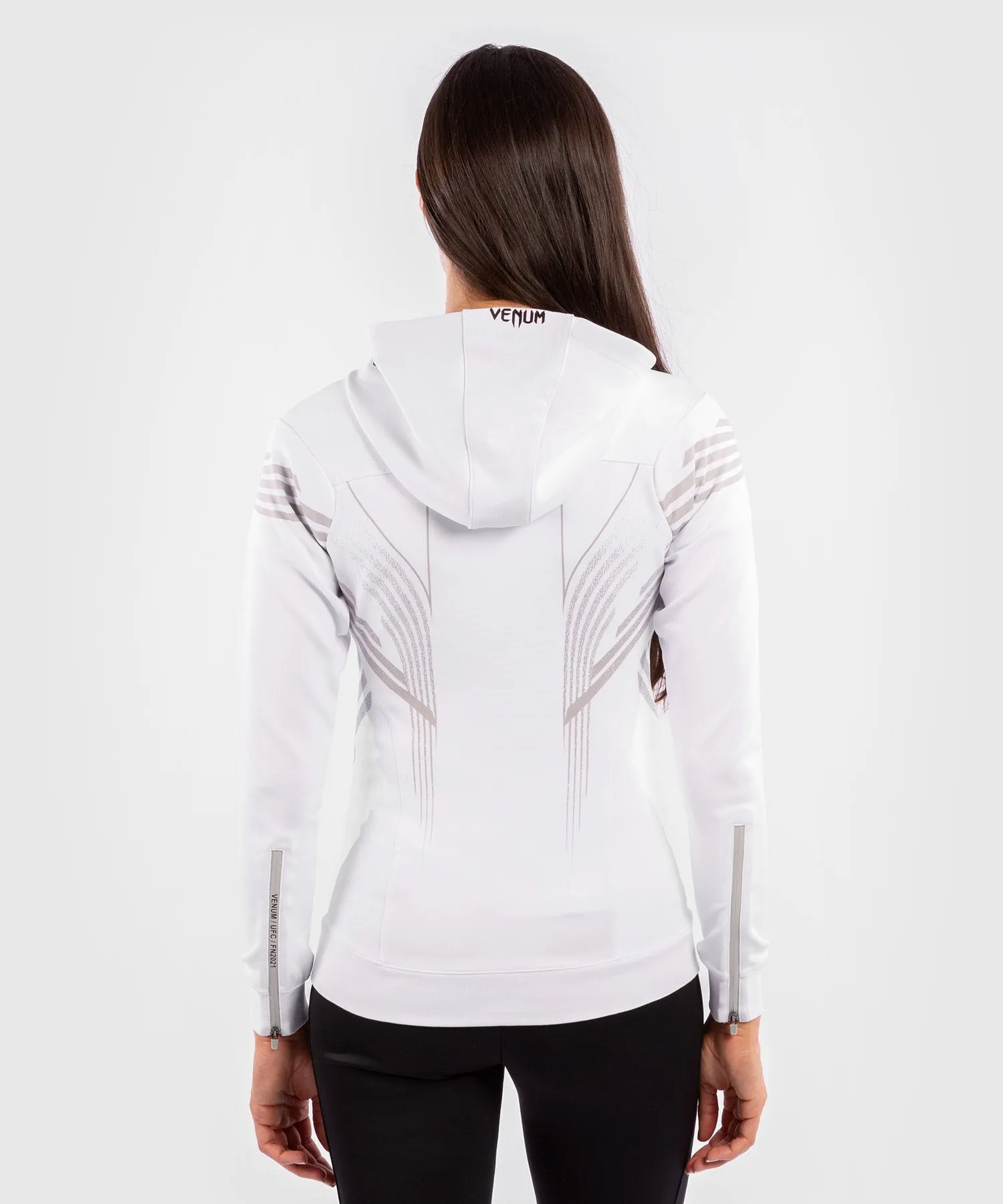 UFC Venum Fighters Authentic Fight Night Women's Walkout Hoodie - White