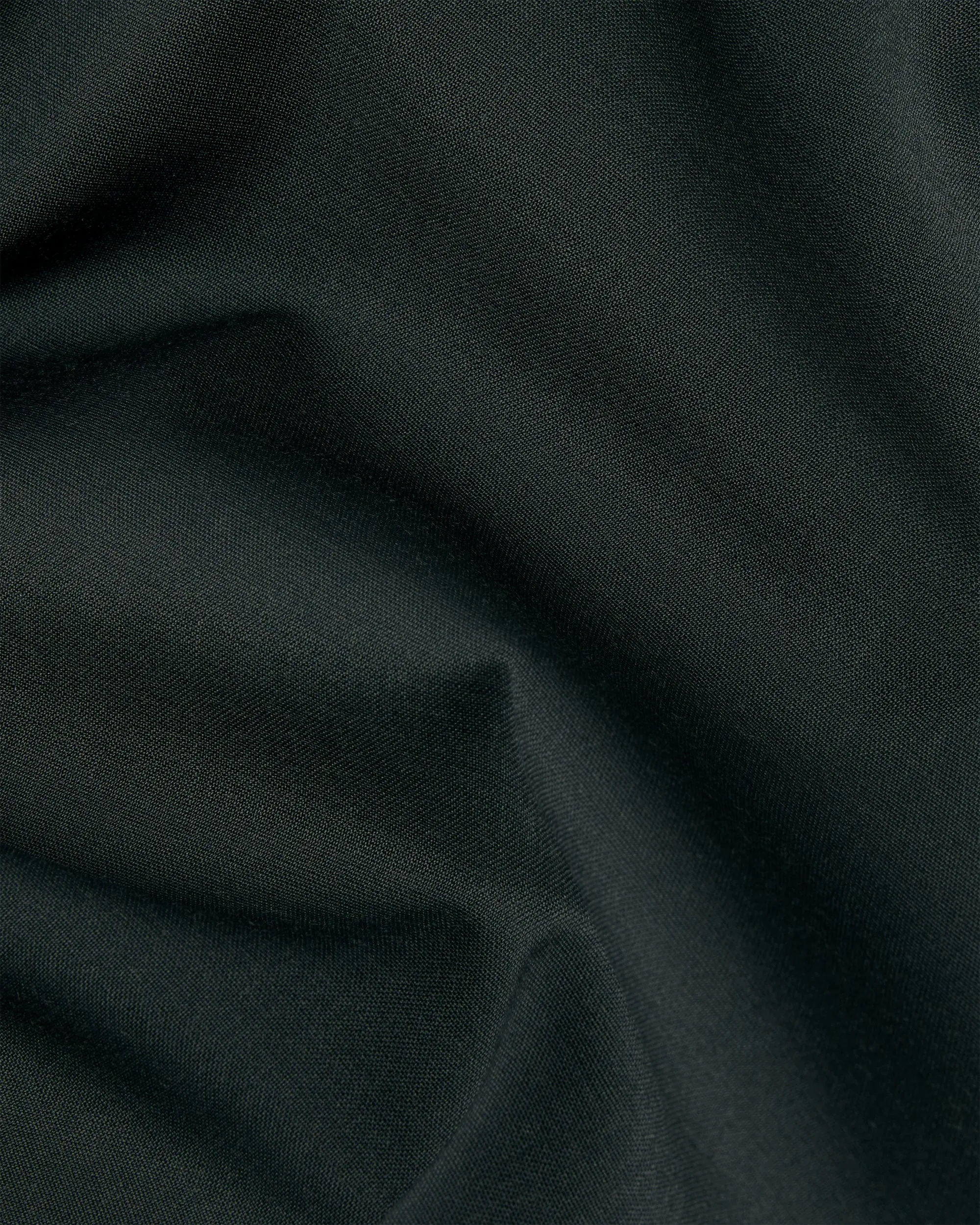 Wide Pleated Pant - Moss Green