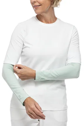 Women's Navagio Sun Sleeves  |  Misty Aqua