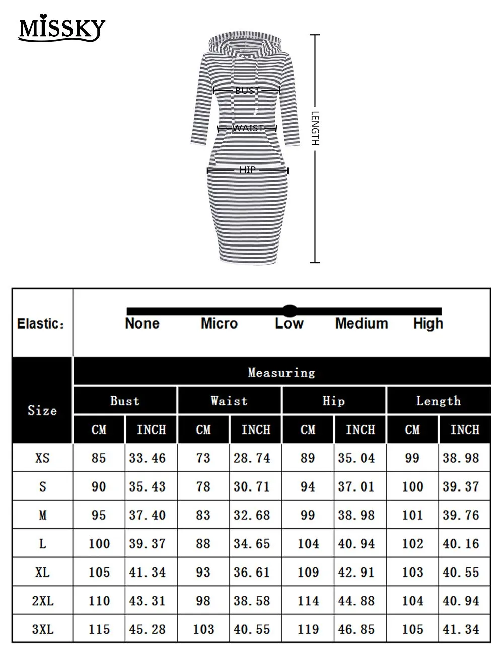 YESFASHION Women Pullover Stripe Pocket Short Sleeve Sweatshirts for Women (2XL,Blackwhite)